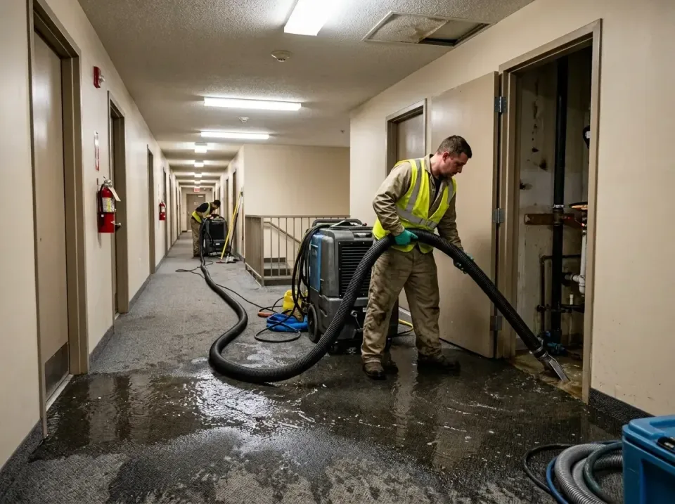 multi-unit-apartment-hallway-f-005 — frequently asked questions, Emergency Burst Pipe Water Extraction & Removal in Milpitas…